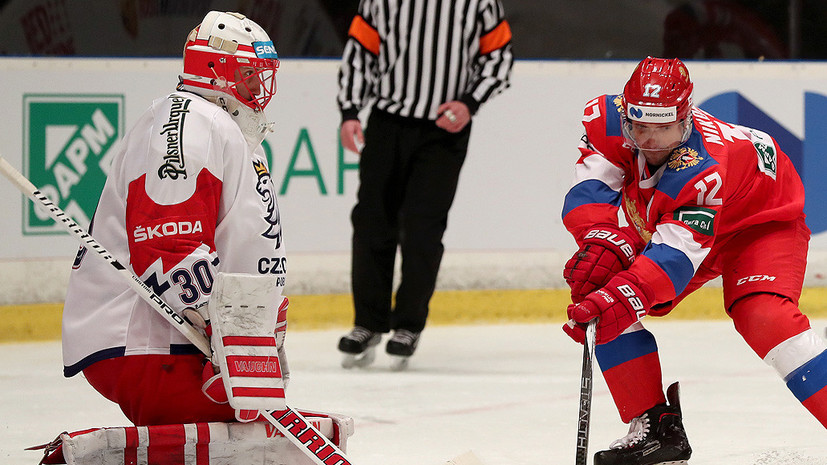 Воробьёв прокомментировал победу сборной России над Чехией в матче Шведских хоккейных игр