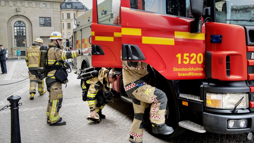 На юге Стокгольма произошёл взрыв