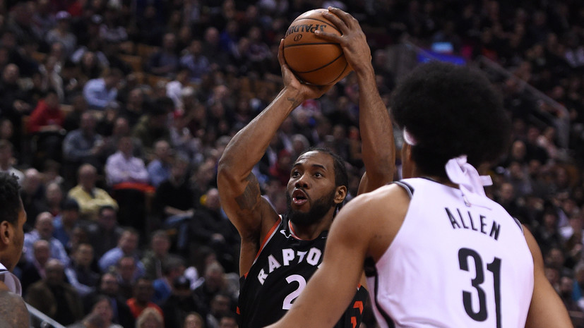 «Торонто» обыграл «Бруклин» в матче НБА благодаря 30 очкам Леонарда