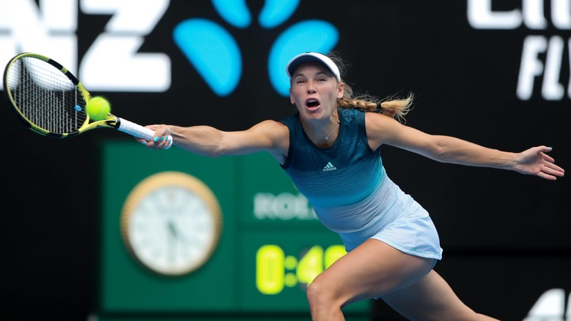 Возняцки снялась с турнира WTA в Дохе из-за проблем со здоровьем