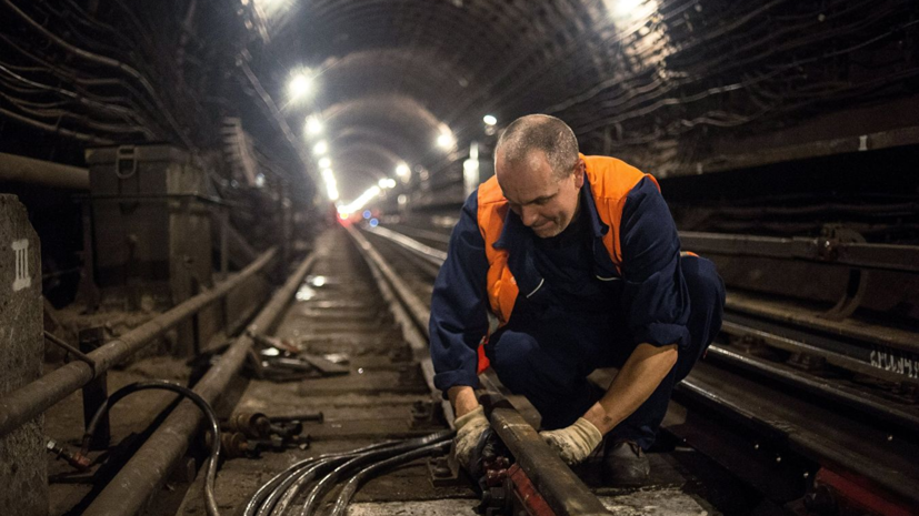 В московском метро планируют заменить более 100 км рельсов в 2019 году