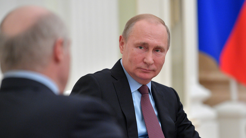 Путин: Минск дисциплинированно исполняет финансовые обязательства