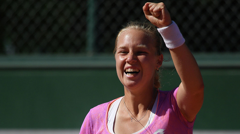 Блинкова уступила Стрыцовой во втором круге турнира WTA в Дохе