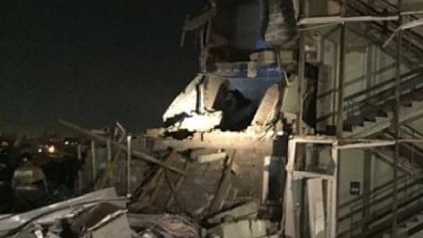 СК возбудил дело после обрушения дома в Красноярске
