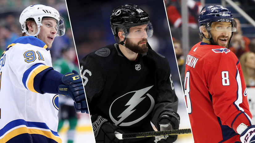 Четыре очка Кучерова, дубль Тарасенко и 39-й гол Овечкина в сезоне: как российские хоккеисты покоряют НХЛ