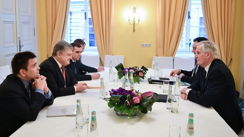 Порошенко призвал ЕС поддержать новый пакет «азовских санкций»