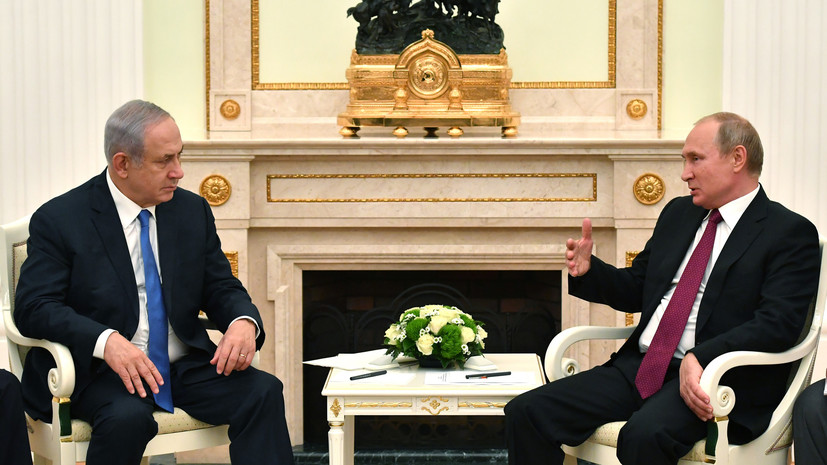 Нетаньяху планирует обсудить с Путиным усиление координации в Сирии