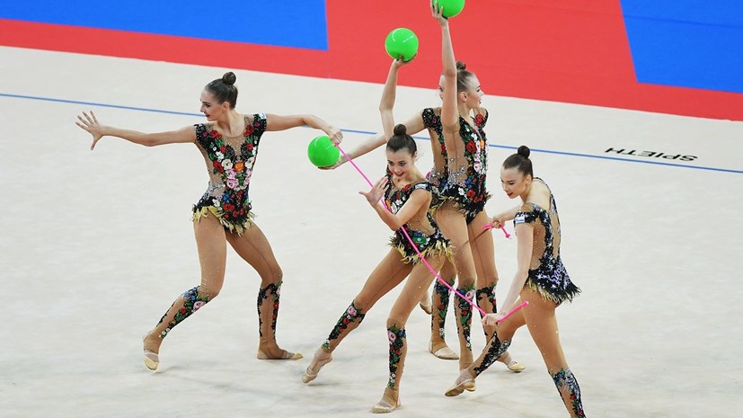 Сборная России по художественной гимнастике стала третьей на этапе Гран-при в Москве