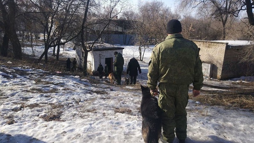 На месте взрыва в Донецке найден фрагмент электродетонатора