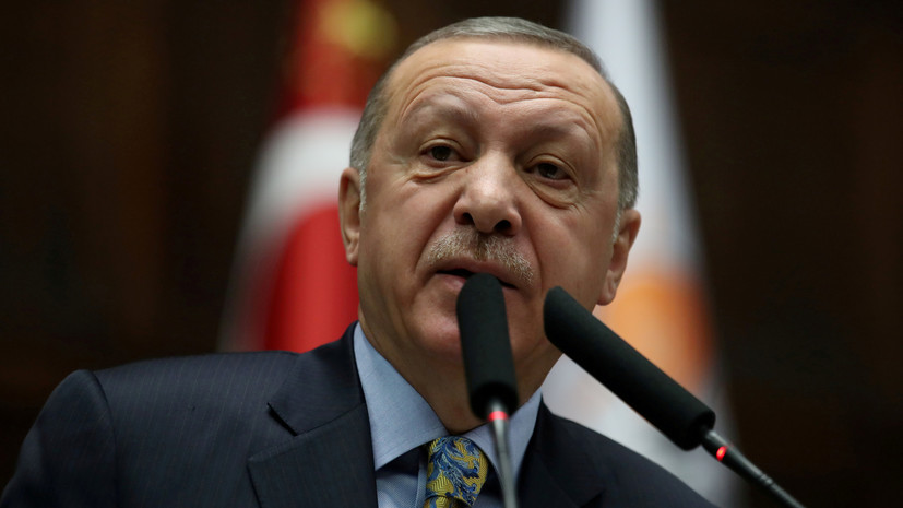 Эрдоган раскритиковал НАТО за «предоставление оружия террористам»