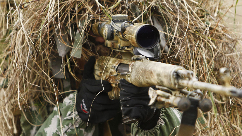 Снайперы отработали ведение манёвренного боя в Хабаровском крае
