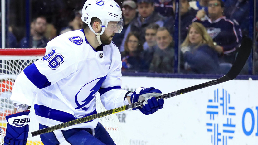 Кучеров вышел на четвёртое место в истории «Тампы» по очкам в регулярном чемпионате НХЛ за сезон