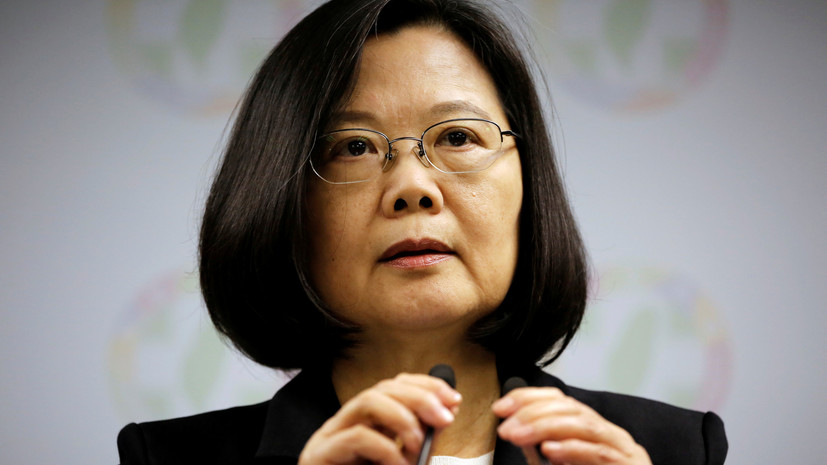 Глава Тайваня намерена переизбираться в 2020 году