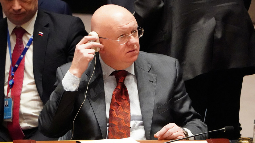 Небензя предложил СБ ООН новые меры безопасности на Ближнем Востоке