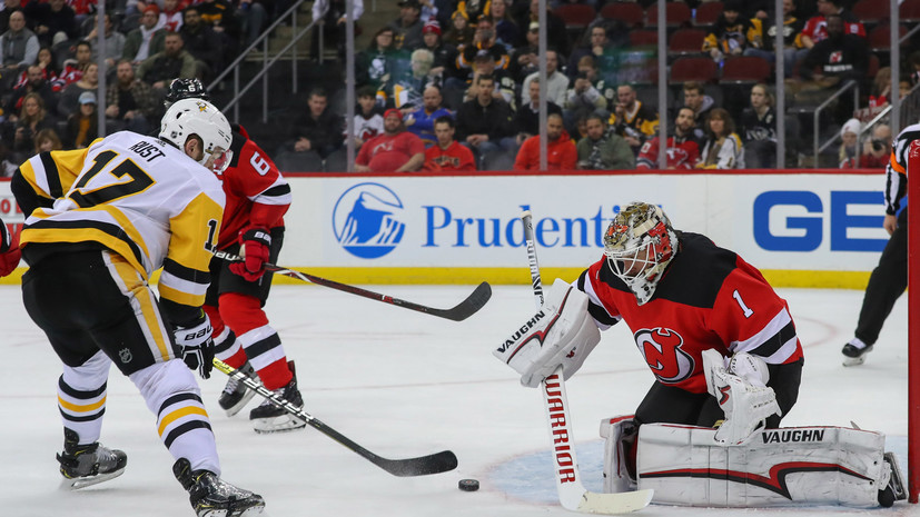 «Питтсбург» обыграл «Нью-Джерси» в матче НХЛ, Малкин набрал одно очко
