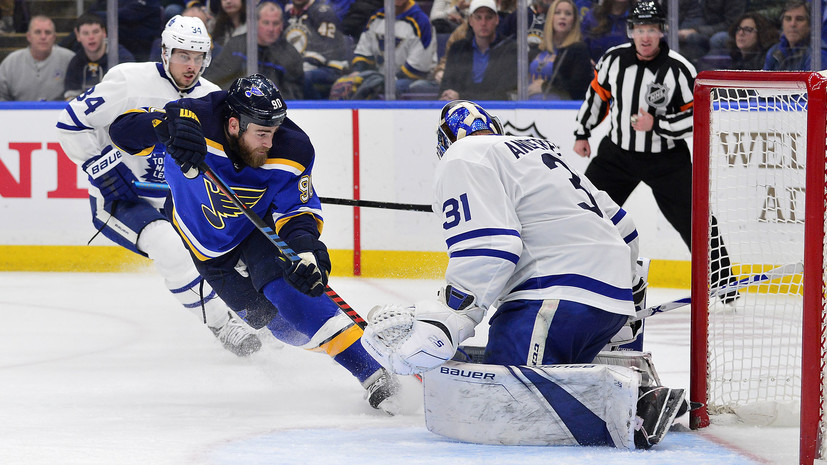 «Сент-Луис» одержал 11-ю подряд победу в НХЛ, обыграв «Торонто»