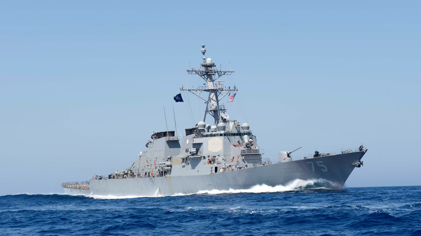 В Госдуме оценили решение США направить эсминец в Чёрное море
