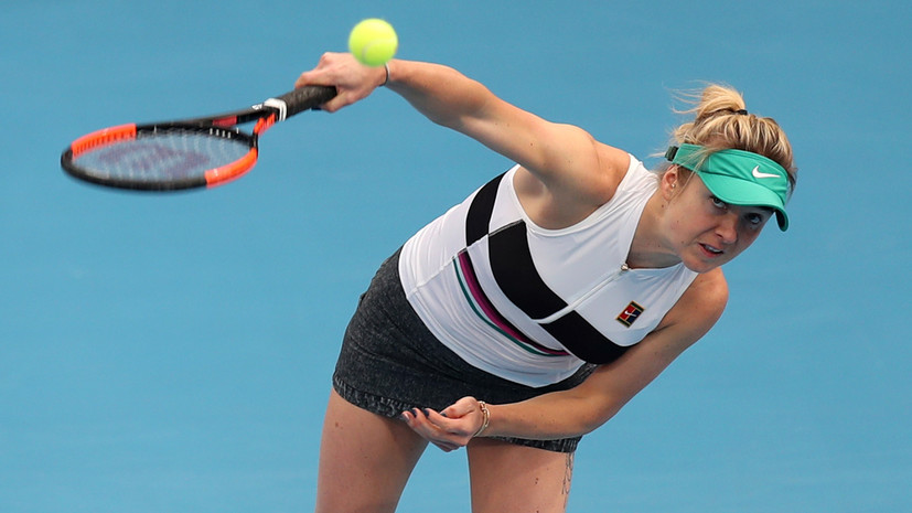Свитолина вышла в четвертьфинал теннисного турнира в Дубае