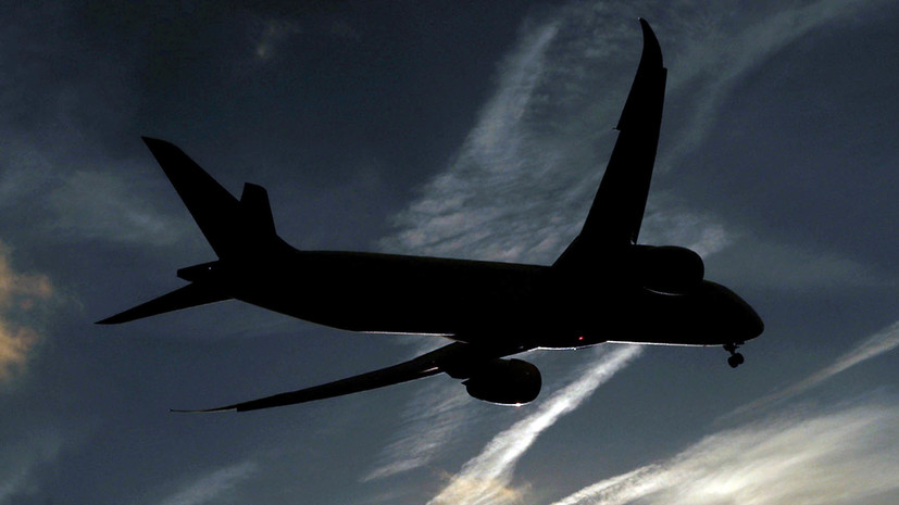 СМИ: Пассажирский самолёт развил скорость звука из-за сильного ветра