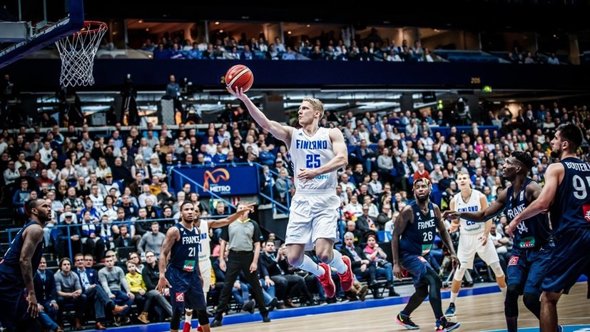 Сборная Финляндии обыграла Францию и не позволила российским баскетболистам досрочно отобраться на КМ-2019