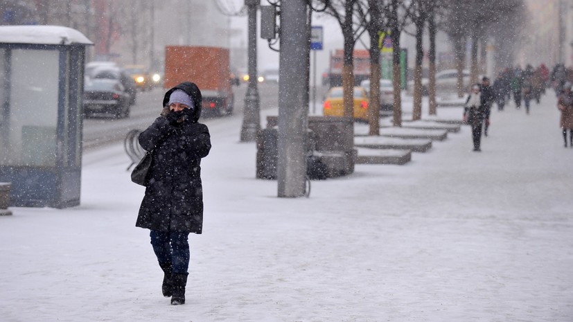 МЧС предупредило о метели в Москве 22 февраля