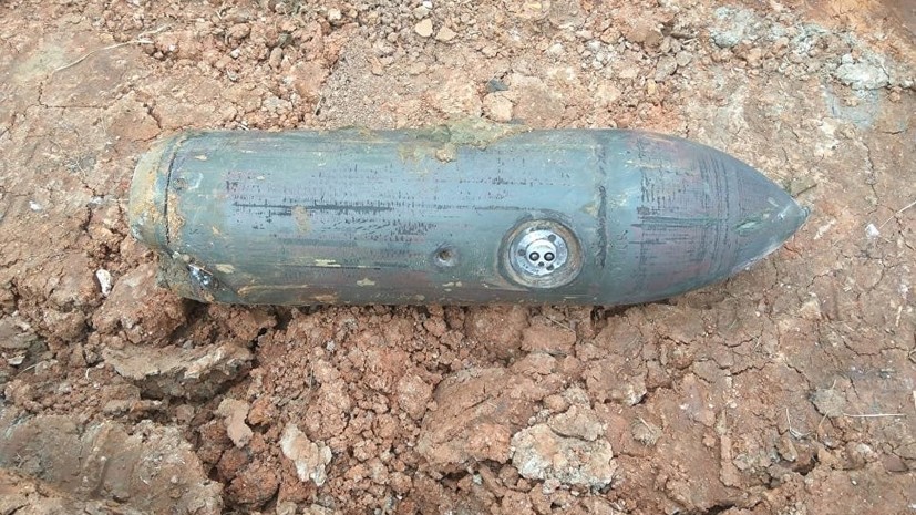 В Крыму обезвредили 500-килограммовую авиабомбу времён Великой Отечественной войны