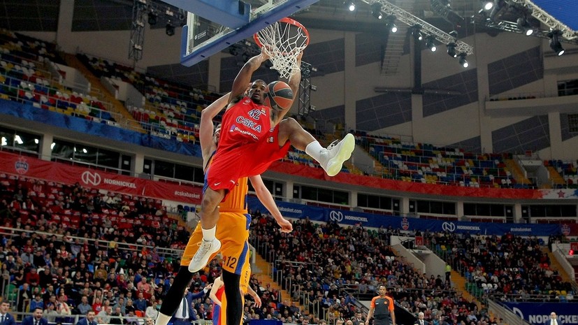 ЦСКА досрочно квалифицировался в плей-офф баскетбольной Евролиги