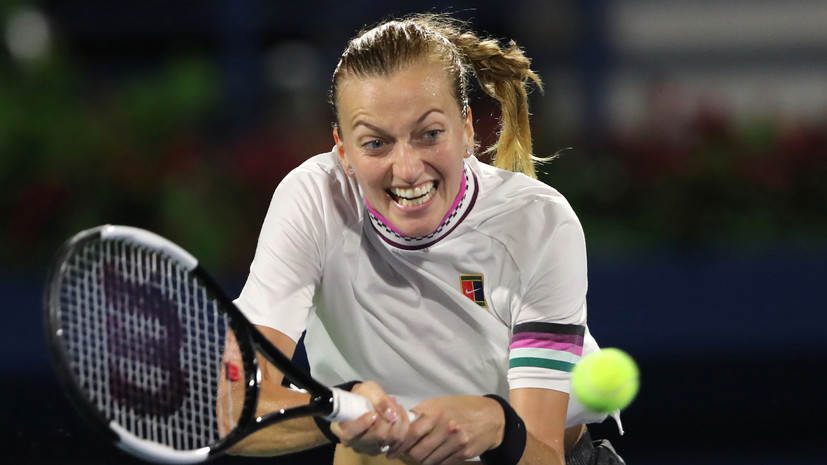 Чешка Квитова и швейцарская теннисистка Бенчич сыграют в финале престижного турнира в Дубае