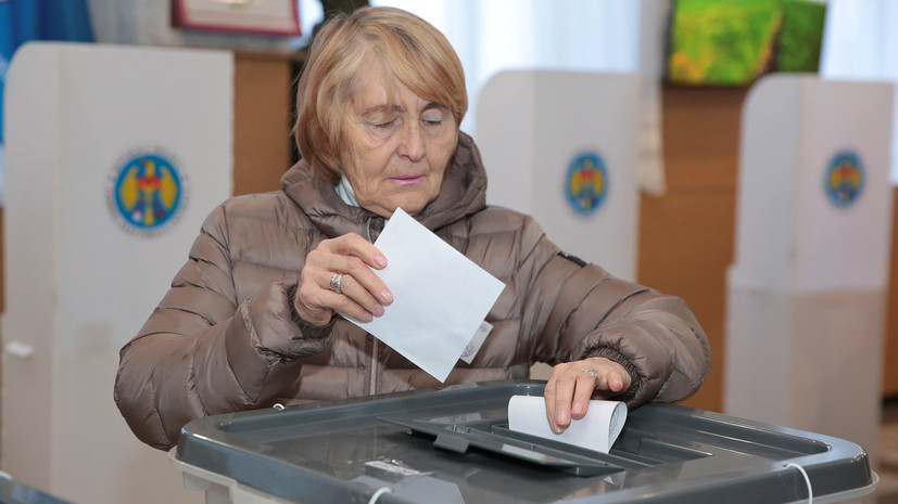 Явка на парламентских выборах в Молдавии достигла 27%