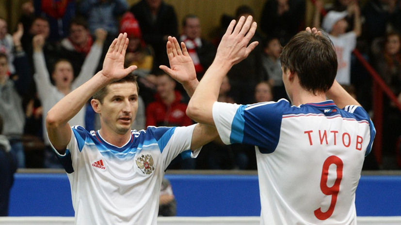Сборная России разгромила Германию в финале футбольного Кубка легенд 