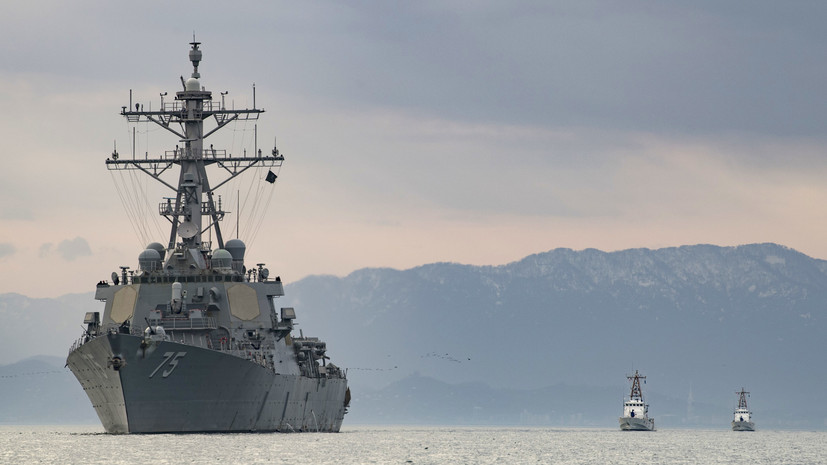 В Совфеде оценили сообщения о прибытии эсминца США в порт Одессы