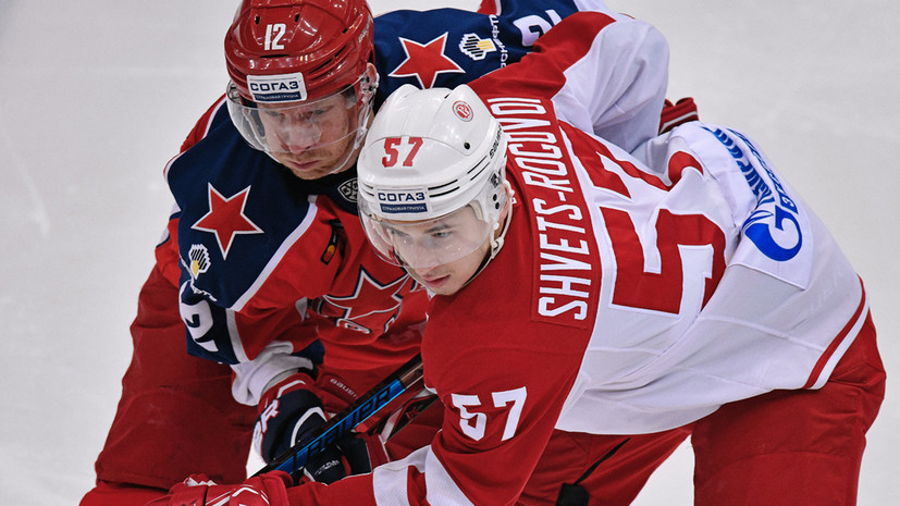 Нападающий «Витязя» Швец-Роговой оценил предстоящую серию плей-офф против ЦСКА