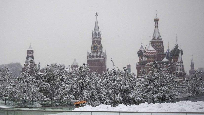 Синоптики прогнозируют январские морозы в Москве