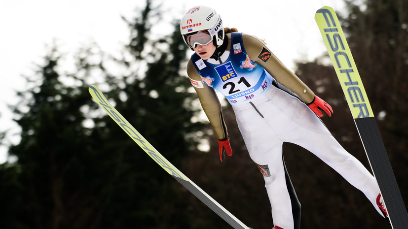 Россиянки заняли пятое место на ЧМ в командных соревнованиях по прыжкам на лыжах с трамплина