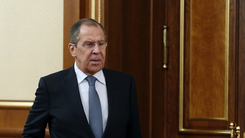 Лавров заявил об опасности разбалансировки мировой торговой системы