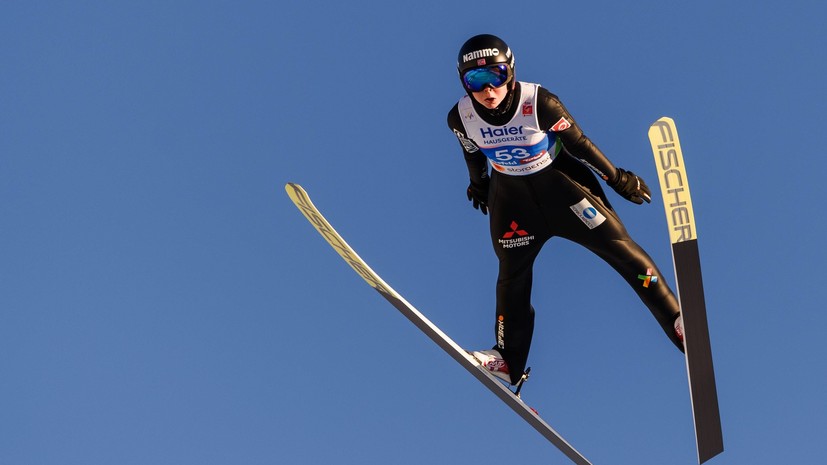 Лундбю выиграла золотую медаль ЧМ в прыжках на лыжах с трамплина
