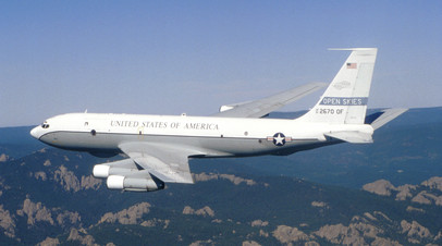 Американский наблюдательный самолёт Boeing OC-135B