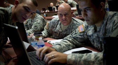 Бойцы американских кибервойск