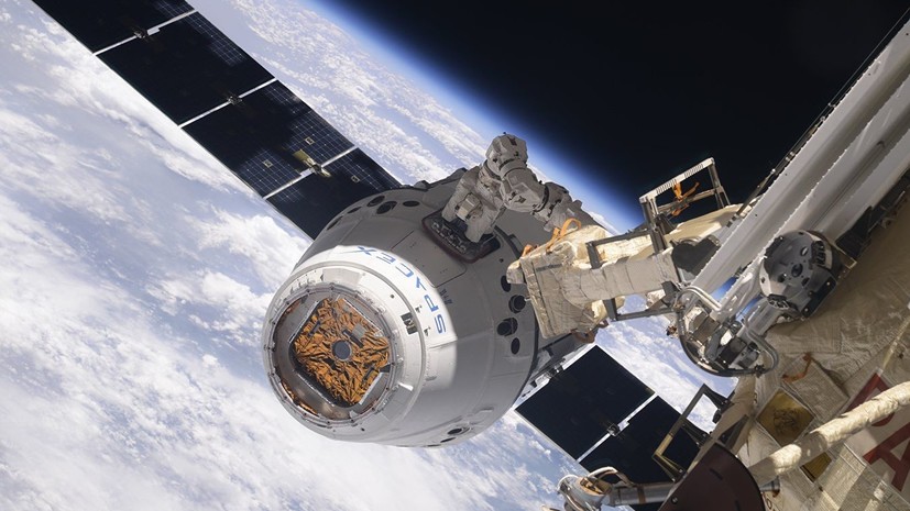 NASA по просьбе «Роскосмоса» изменило траекторию стыковки Dragon-2 с МКС