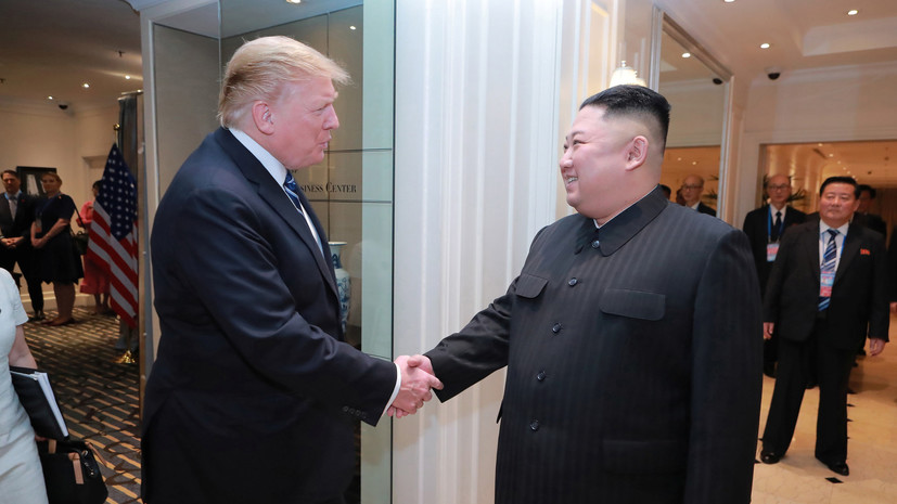 Трамп назвал очень содержательными переговоры с Ким Чен Ыном
