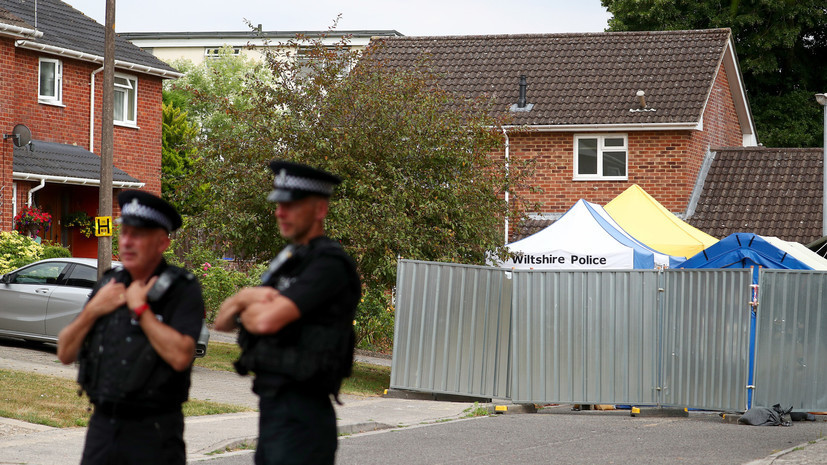 Британская полиция сообщила, что продолжает расследование дела Скрипалей