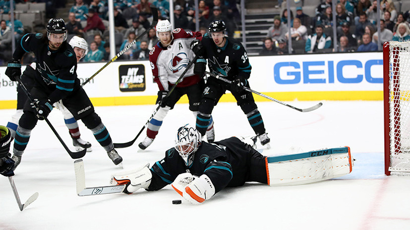 «Колорадо» уступил «Сан-Хосе» в матче регулярного чемпионата НХЛ