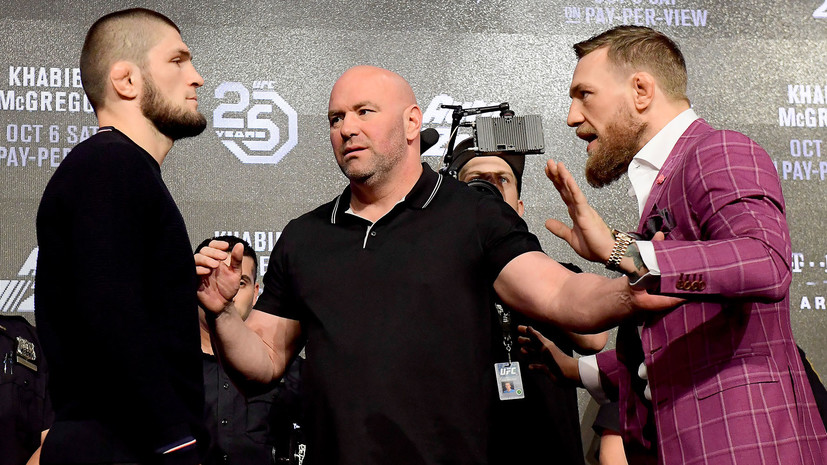 «Конор хочет реванша с Хабибом»: президент UFC рассказал о претендентах на титульный бой с Нурмагомедовым