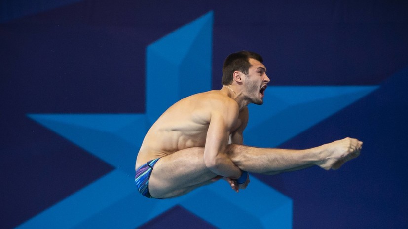 Бондарь выиграл бронзовую медаль в прыжках в воду с вышки на этапе Мировой серии в Японии