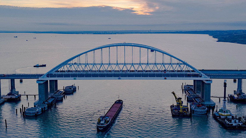 В Крыму оценили заявление «бухарестской девятки» о «геополитической» роли Крымского моста