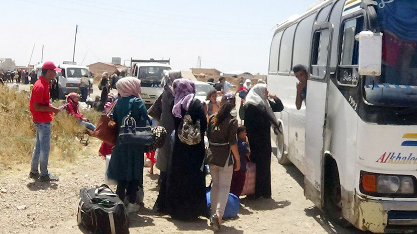 Минобороны призвало Иорданию содействовать возвращению беженцев в Сирию