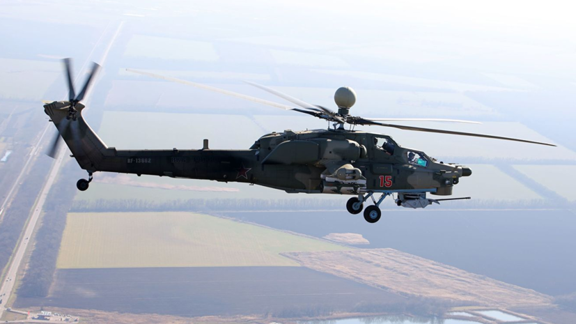 Минобороны России получило семь новых боевых вертолётов