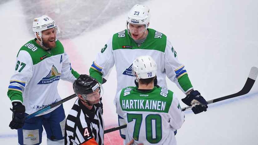 «Салават Юлаев» выиграл серию первого раунда плей-офф КХЛ у «Металлурга»