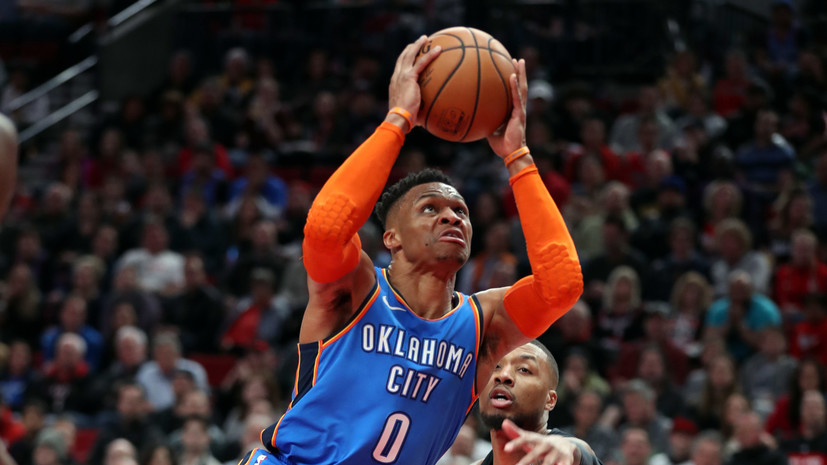 «Портленд» не сумел обыграть «Оклахому» в НБА, несмотря на 51 очко Лилларда