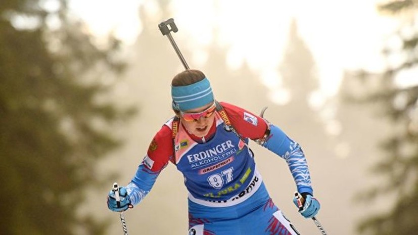 Российские биатлонисты победили в одиночной смешанной эстафете на Универсиаде-2019